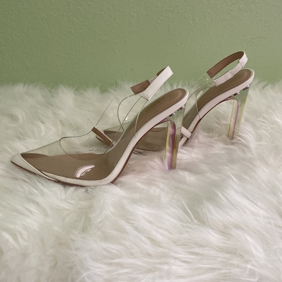 Feiwia Aldo Stiletto Slingback Heels - Picture 2 of 4